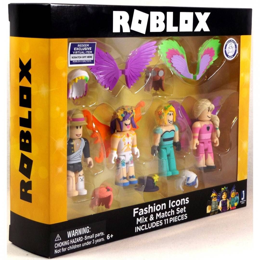 Figurina Roblox Celebrity Interschimbabile 4buc Set Diverta Online - roblox fashion icons