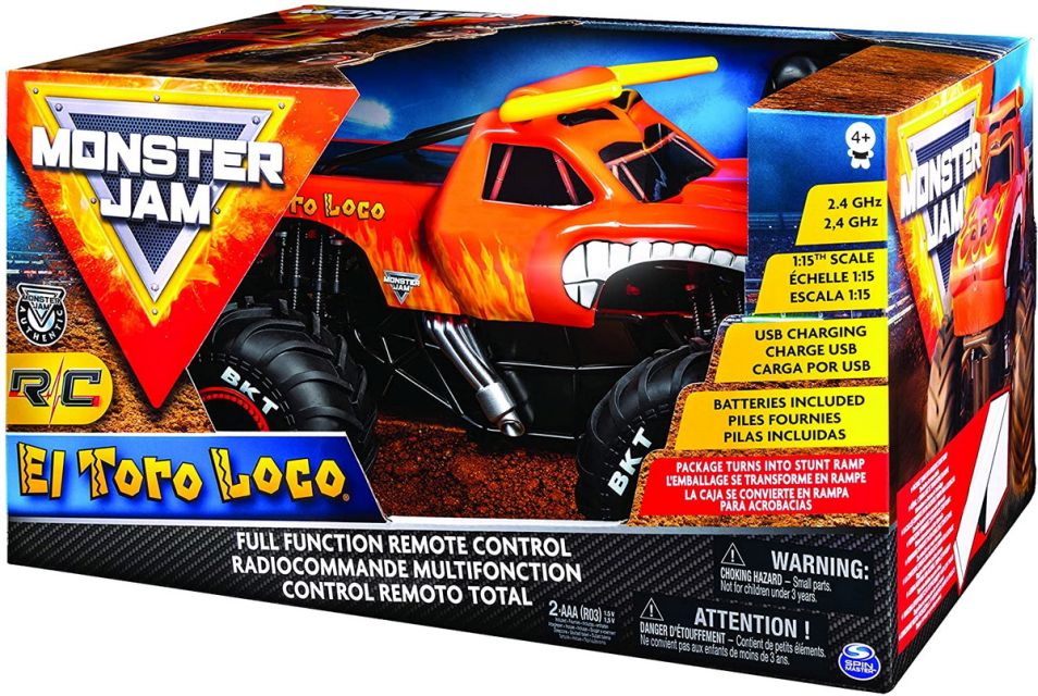 Monster jam rc sales el toro loco