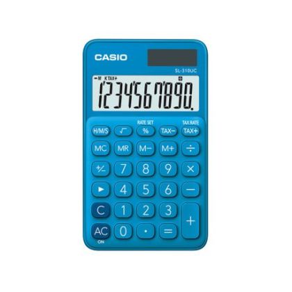 Calculator birou Casio SL-310UC 10 digit albastru