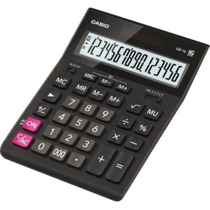 Calculator birou Casio GR-16-W-EP 16 digit mare