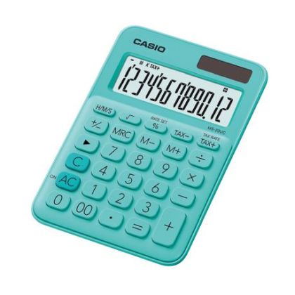 Calculator birou Casio MS-20UC 12 digit verde