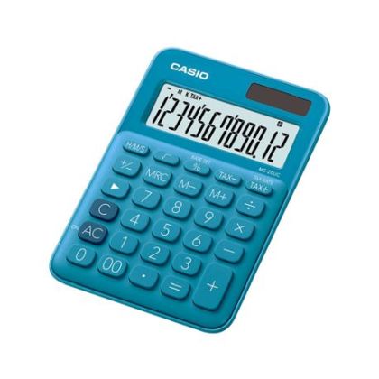 Calculator birou Casio MS-20UC 12 digit albastru