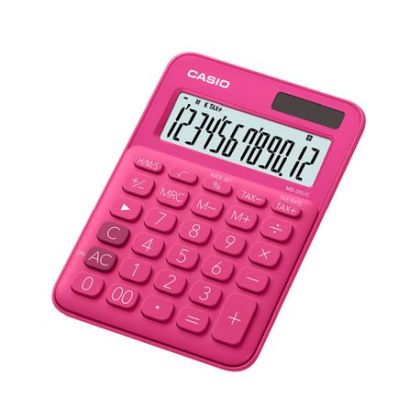 Calculator birou Casio MS-20UC 12 digit rosu