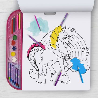 Set Pentru Desen 5 In 1 As Art Giga Block Unicorn