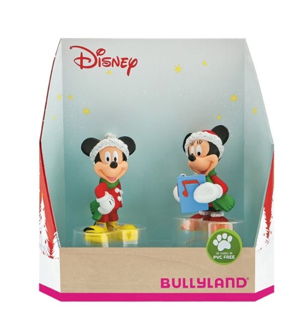 Figurine Disney - Set Minnie si Mickey Craciun
