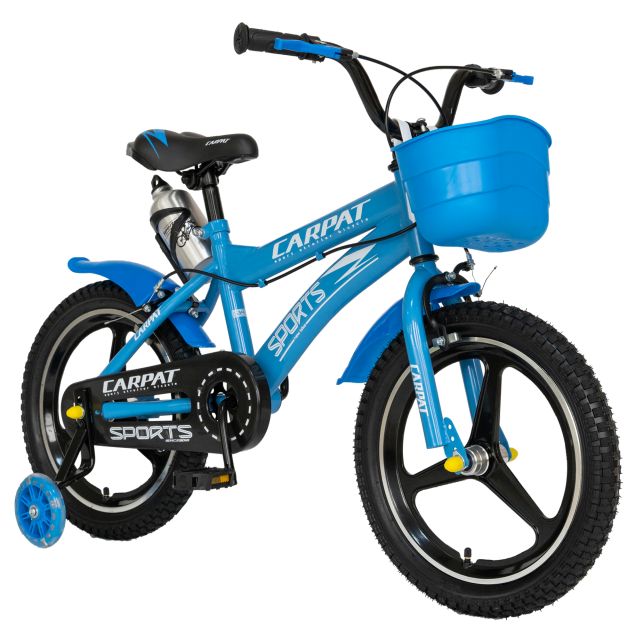 Bicicleta copii 4-6 ani, roti 16 inch din magneziu, frane...