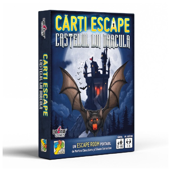 Joc carti Escape - Castelul lui Dracula, 12 ani plus