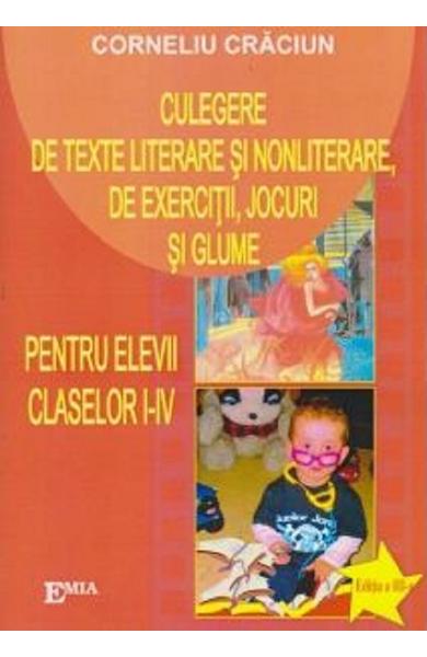 Culegere de texte literare si nonliterare, de exercitii, jocuri si ...