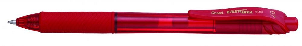 Roller gel Pentel EnergelX cu mec 0.7 mm rosu