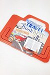 Suport carte/tableta, caramiziu - City Tan Travel