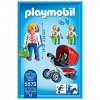 Playmobil City Life - Carucior cu gemeni