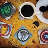Suporturi pahar lenticulare - Marvel Avengers (4buc)