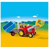Playmobil-1.2.3.Tractor cu remorca