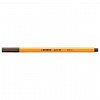 Liner Stabilo Point 88,0.4mm,negru pamant