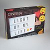 Lampa cu litere interschimbabile A4 Cinema Light