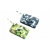 Mini-Tanc Amewi Panzer Tiger 1, 12cm, verde/albastru
