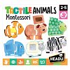 Puzzle Montessori,Animale senzoriale,Headu,2-5ani
