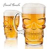 Pahar bere, "Final Touch Skull Beer Pint Glass"