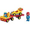 Playmobil-Masina de curse cu remorca
