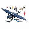 Playmobil-Hiccup,toothless si pui de dragon