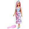Papusa Barbie,Dreamtopia,cu perie de par