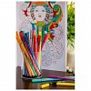 Marker Stabilo Pen 68,tip pensula,lila