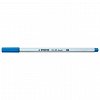 Marker Stabilo Pen 68,tip pensula,albastru inchis