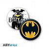 Set Cana+breloc+insigne DC Comics, Batman - AbyStyle