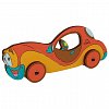 Puzzle 3D din lemn, Ugears, Build and Color, Masina