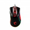 Mouse MSI Gaming M92, cu fir, 9 butoane, RGB, rosu / negru