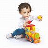 Jucarie interactiva Hola Toys - Locomotiva cu bile, sunete si lumini