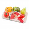 Platou cu fructe din lemn New Class Toys