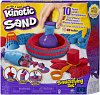 Kinetic Sand - Set Sandtastic, cu 10 accesorii si nisip, 907g