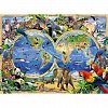 Puzzle Animalele Lumii, 100 piese, Ravensburger