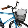 Bicicleta City roti 28 Inch, frane mecanice V-Brake, Velors Ukrayna CSV28/93A, cadru albastru cu des