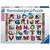 Puzzle Alfabet dragon, Ravensburger, 1000 piese