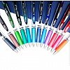 Roller Pentel EnerGel BL77, cu mecanism, 0.7 mm, set 6 bucati, 6 culori