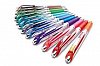 Roller Pentel EnerGel BL77, cu mecanism, 0.7 mm, set 8 bucati, 8 culori