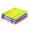 Elastic pentru inchidere agenda A5, Filofax Clipbook, Fluoro Blue