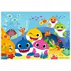 Puzzle Ravensburger - Baby Shark, 2x12 piese