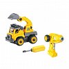 Set constructie Buki France - Camion Autobasculanta si Excavator cu radiocomanda