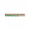 Rigla 17cm, Herlitz GREENline, lemn
