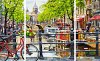 Set pictura pe numere Schipper Triptic - Amsterdam Olanda, 3 tablouri