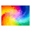 Puzzle Enjoy - Rainbow Gradient Poligonal Swirl, 1000 piese