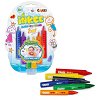 Craze Inkee, Creioane colorate pentru baie, set 6 culori, 3 ani+