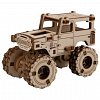 Puzzle mecanic din lemn, Wooden.City, Monster Truck 5 (Toyota J40), 64 piese