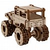 Puzzle mecanic din lemn, Wooden.City, Monster Truck 5 (Toyota J40), 64 piese