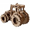 Puzzle mecanic din lemn, Wooden.City, Work Horse 1 (Tractor Fendt 210), 60 piese