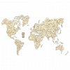 World Map Animals L, 29 piese, Puzzle 3D Wooden City
