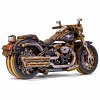 Puzzle mecanic din lemn, Wooden.City, Motocicleta Cruiser V-Twin Limited Ed., 168 piese